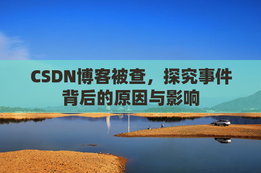 CSDN博客被查，探究事件背后的原因与影响